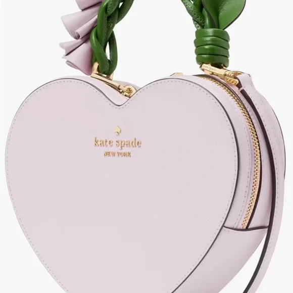 Kate Spade x LOVESHACKFANCY’s FLORA Heart-Shaped Crossbody Bag BNWT KL038 - Picture 12 of 14